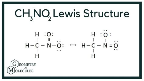 Lewis structure ch3no2